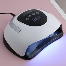 Lámpara UV LED de secado rápido para esmalte de uñas, máquina de manicura con pantalla LCD, herramientas profesionales de belleza de uñas, 36/72/90/114W,