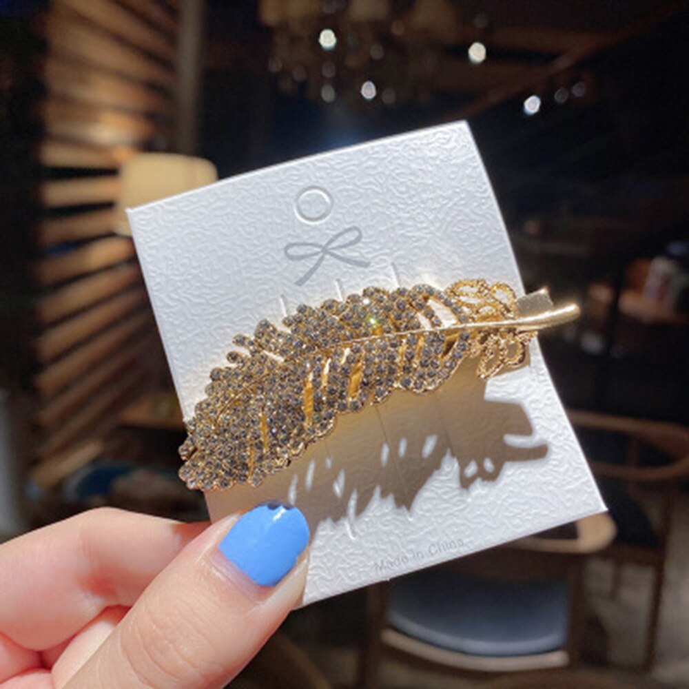 1pc glanzende haarspelden met kristallen strass-steentjes, haarspeldjes met diamanten, haarspeld met strass-steentjes, haarspeldjes voor vrouwen: 7