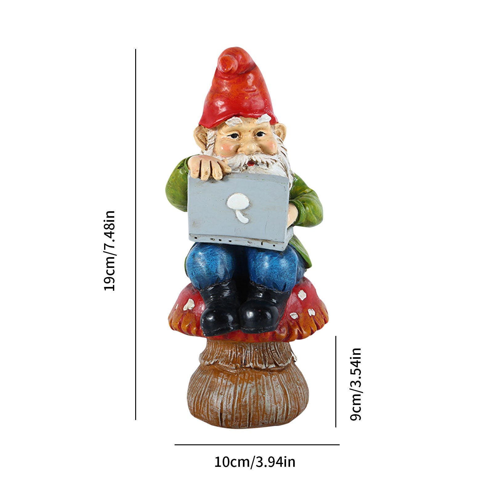 Christmas Garden Gnome Statue Resin Crafts Statue Ornament Christmas Garden Gnome Statue Resin Crafts Statue Ornament