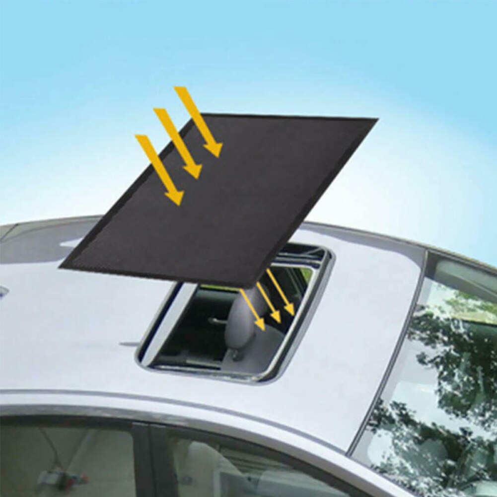 Magnetic Car Sunroof Foldable Sun Shade Roof Sunscreen Insulation Sun Visor UV