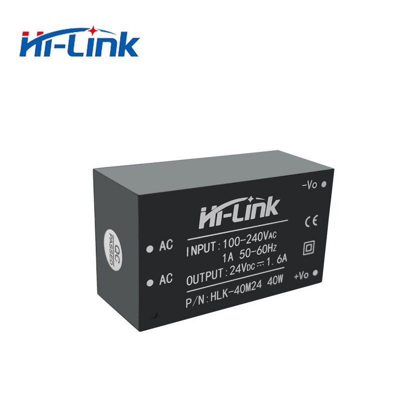 HLK-40M24 220V Naar 24V 40W Ac Dc Voeding Module Met Lage Prijs Originele 2 stks/partij