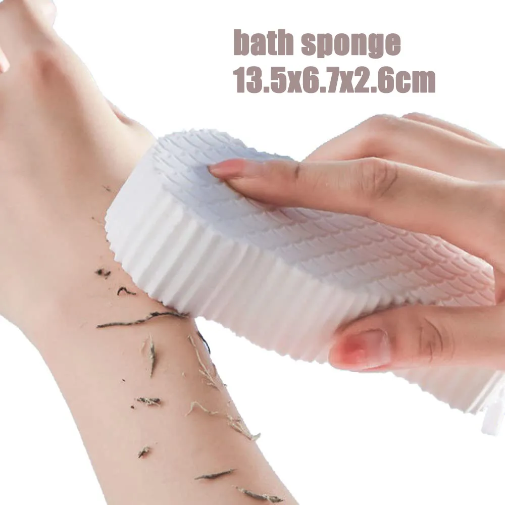 Wiederverwendbarer Rückenschrubber, Duschwand, Saugnapf, Bad, Rückenmassage, Haarbürste, Fußwäsche, Silikonmatte, rutschfest, saubere abgestorbene Haut, Badezimmer: Lila