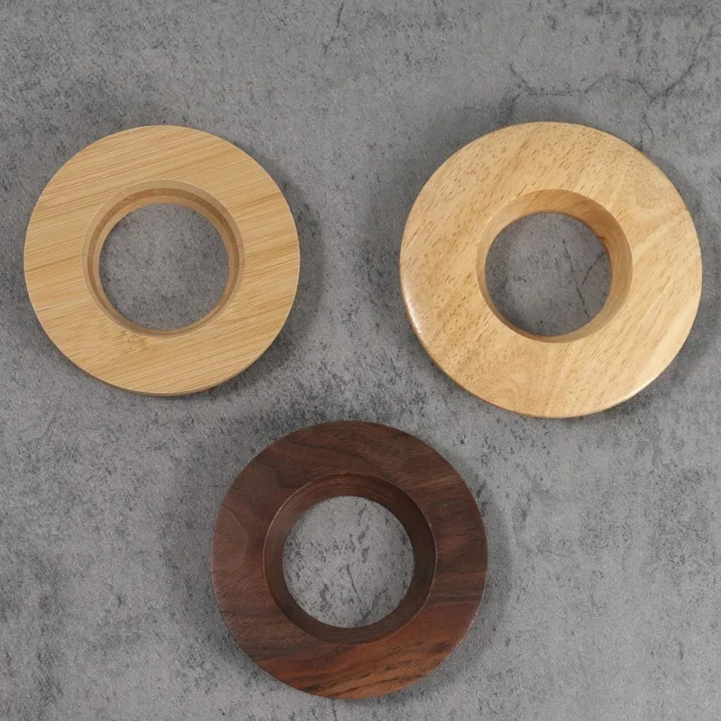 Coffee Filter Stand Pour Over Filter Stand Cone Coffee Dripper Holder Rack Durable Wooden for Origami Coffee filter cup holder