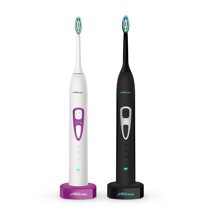 Water-proof whitening electric toothbrush sensitive gingival care soft wool charged acoustic ultra-automatic electric toothbrush