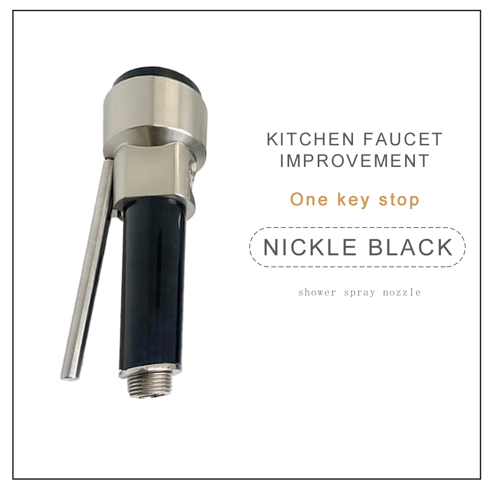 G1/2 Keuken Kraan Mondstuk Sproeier Water Stop Sleutel Trek Douchekop Gootsteen Kraan Vervanging Accessoire Huis Renovatie Beluchter: YELLOW