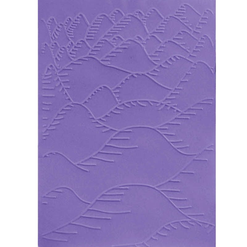 Hills mountains-Carpeta de plástico en relieve para fabricación de tarjetas, papel de papelería, manualidades, plantilla de corte, troquel de fondo