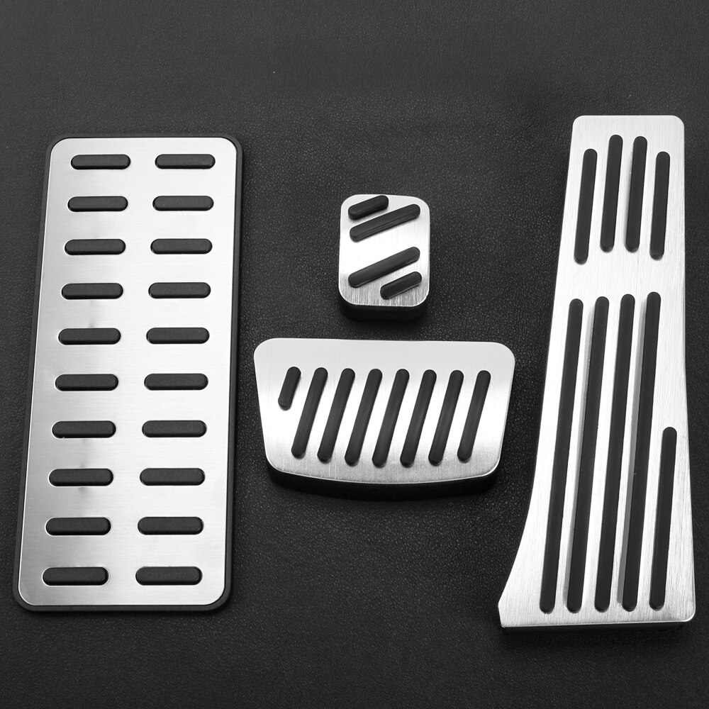 Auto Styling Accelerator Gas Rem Pedaal Cover Case Voor Hyundai I35 Ix35 IX45 Mistra Sonata 8 Santafe, Auto Accessoires: AT No Drill 4pcs