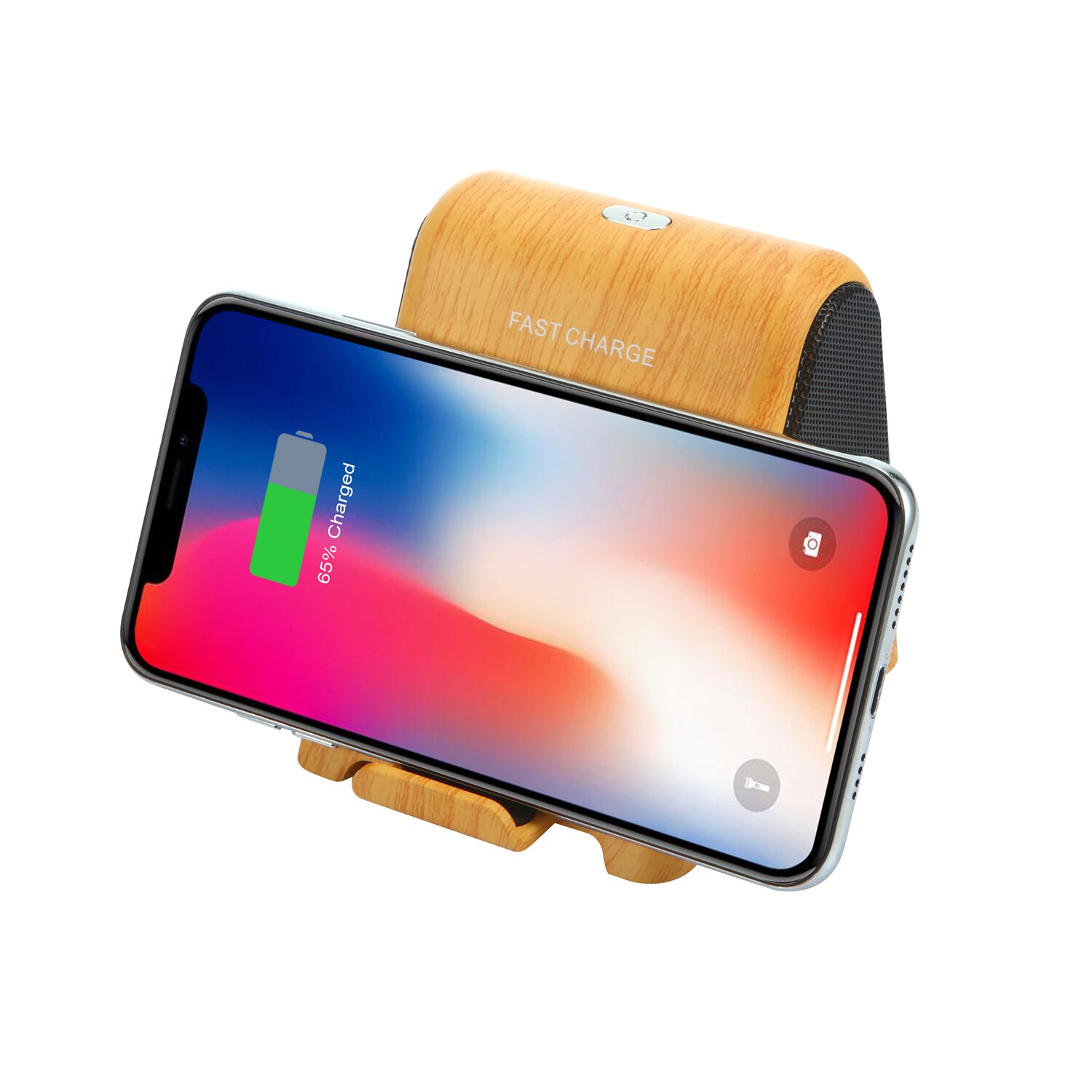 Nieuwe telefoons bluetooth draadloze draagbare mini-luidspreker met qi draadloze oplader bluetooth luidspreker subwoofer
