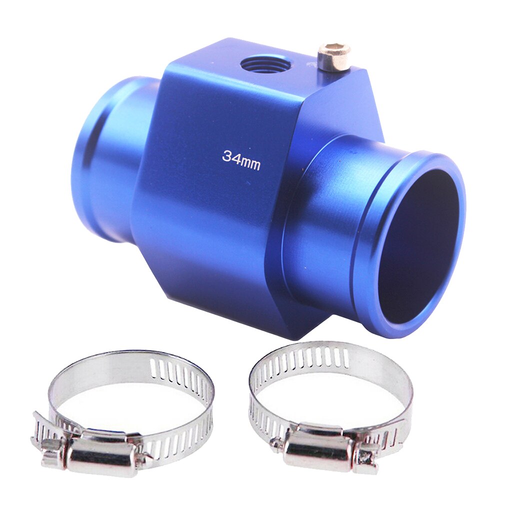 Wasser Temperatur Anzeige Kühler Schlauch Sensor Adapter Anschluss Rohr 34mm