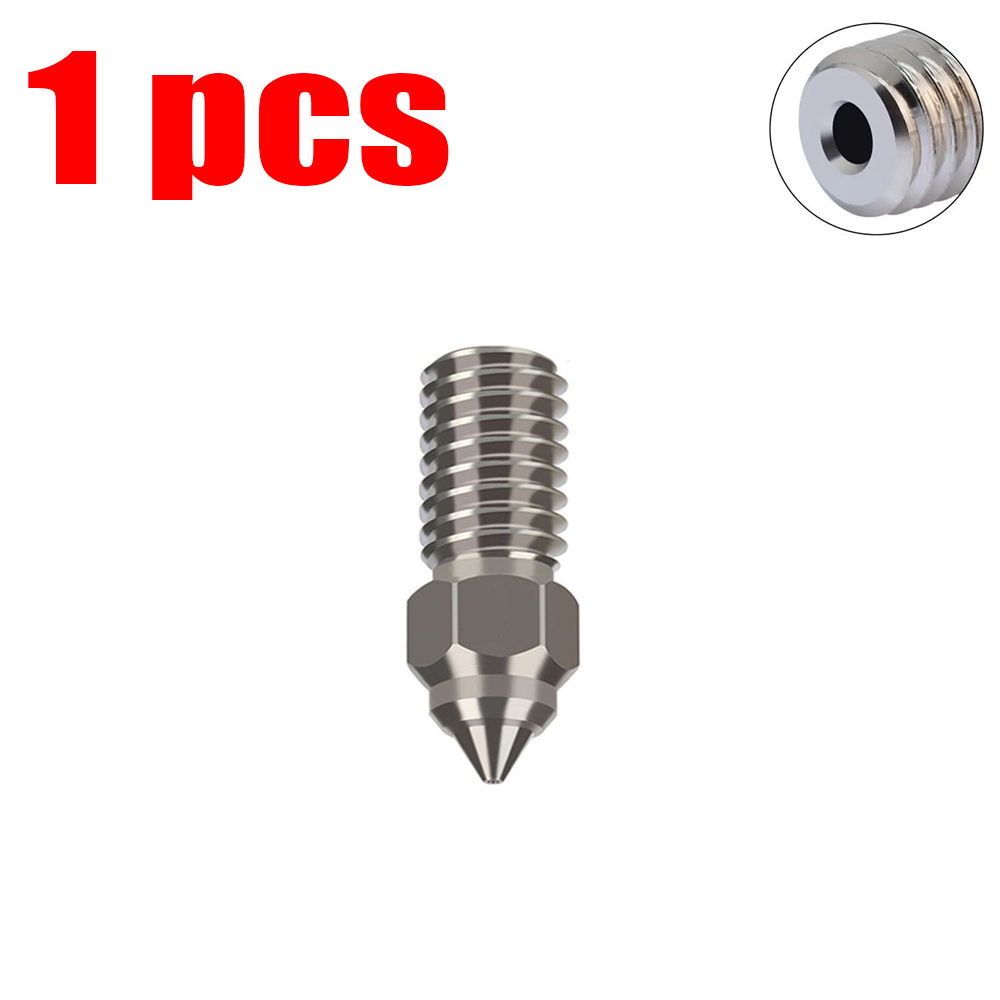 Nozzle For ELEGOO Neptune 4 Nozzle For Elegoo Neptune 4 pro Nozzles Brass Stainless Steel Hardened 0.2 0.4 0.6 0.8 1.0mm: 2.25mm / black