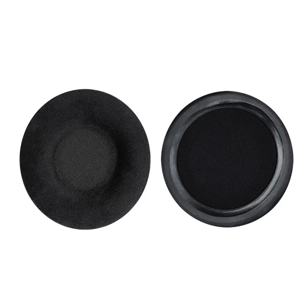 Almofadas de veludo geral para fones de ouvido, 60mm 65mm 70mm 75mm 80mm 85mm 90mm 95 100mm 105mm 110mm, substituição de almofadas para os ouvidos, 1 par: l / MARROM