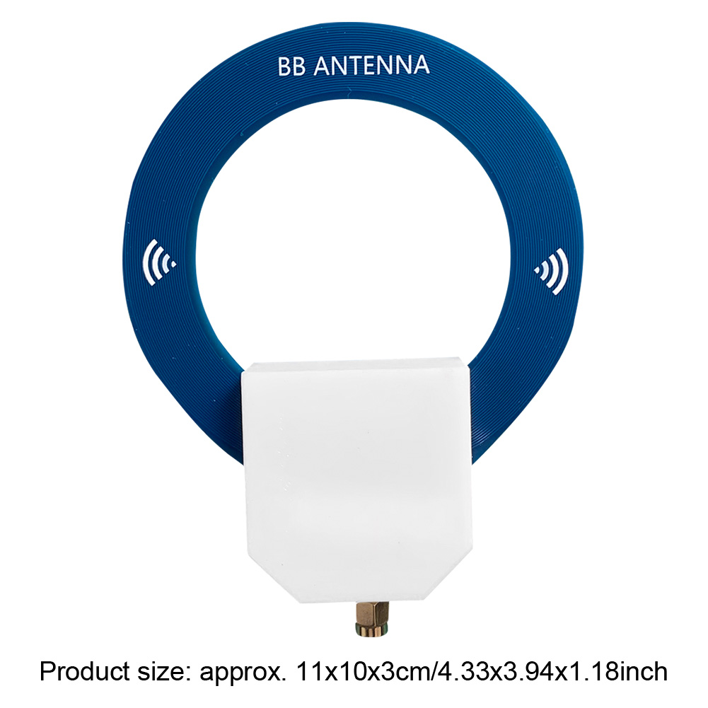 9.9KHz-181MHz Circular Broadband Aerial Small Ring BB Antenna Mini Loop Antenna for Malachite SDR Receiver TEF6686 Receiver