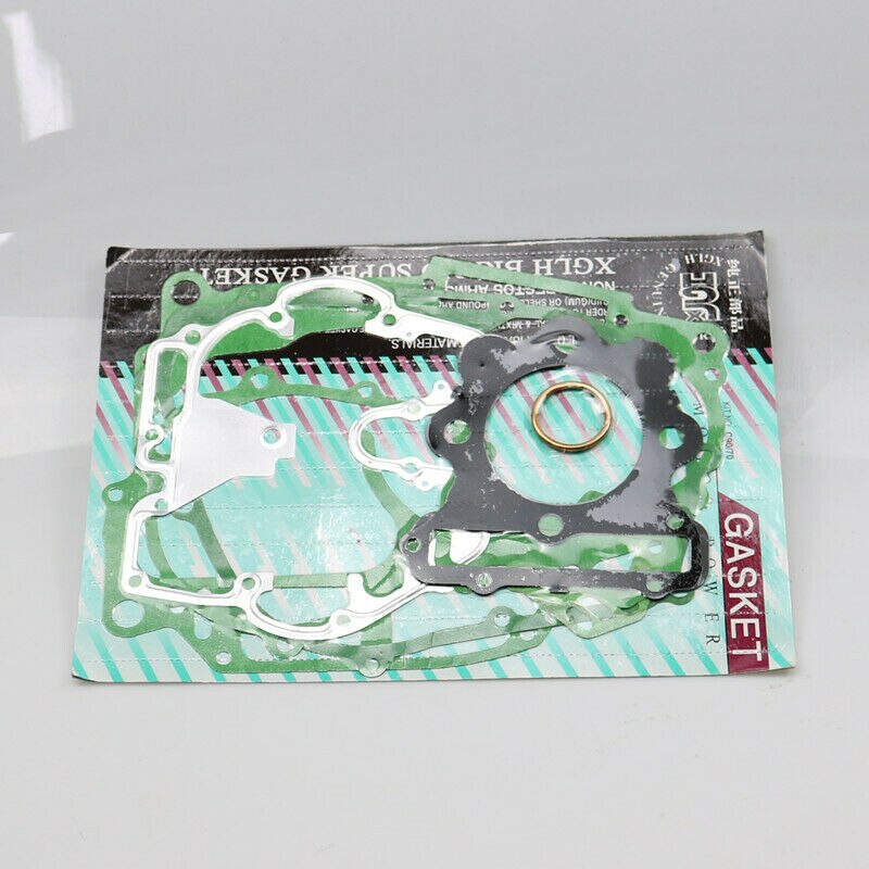 Engine Case Cover Gasket Cylinder Kit Set For Honda XR250 1985-95
