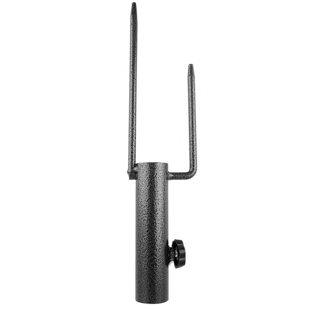 Beach Umbrella Bases Parasol Bases Anchor Beach Umbrella Holder Sand Screw Stand Fishing Rods Outdoor 35x8x3.5cm