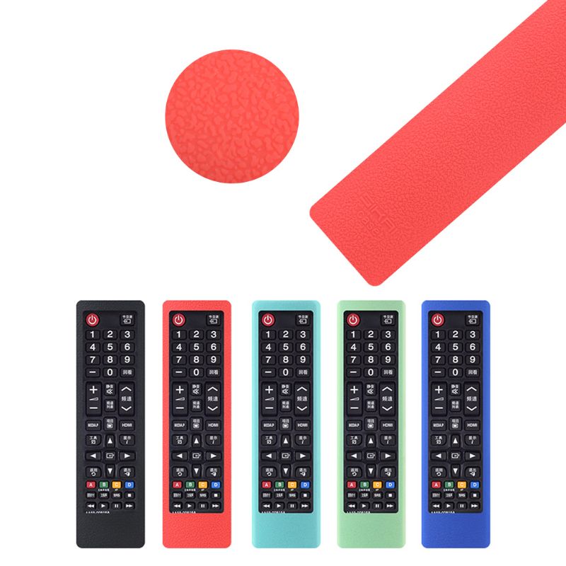 Remote Control Case Controller Silicone Cover Shockproof Protector Washable Skin for Samsung AA59-00816A LED LCD 3D HD TV