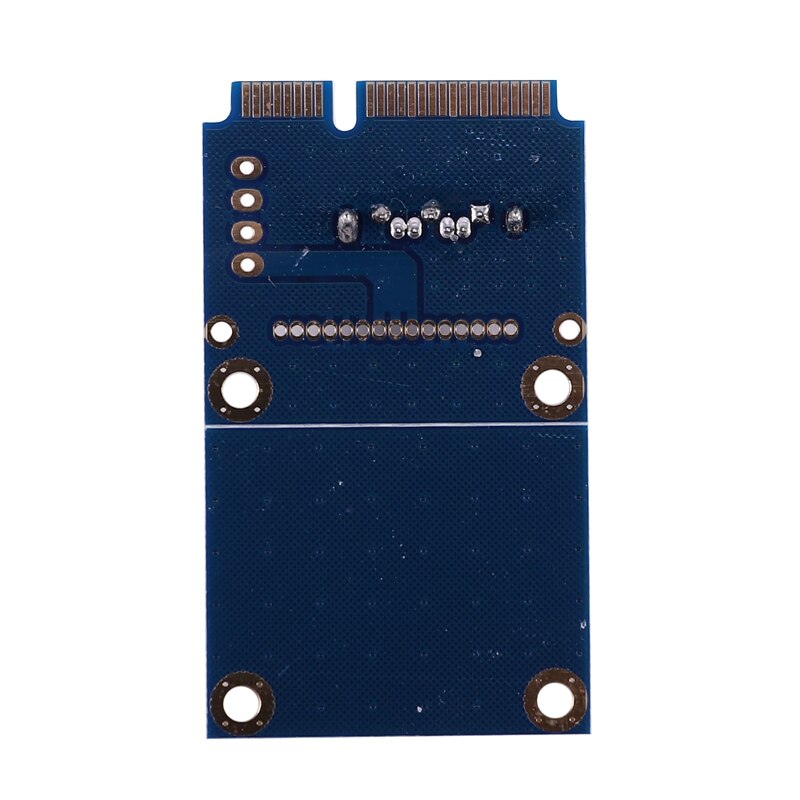 Msata Mini Pci-E Sata Ssd Slot To 7 Pin Sata Hdd Convert Card Adapter