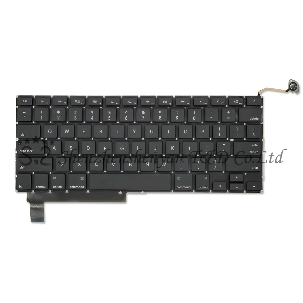 A1286 For Macbook Pro 15" Replacement Keyboard US UK Russian French Spain Japanese Arabic Version Years