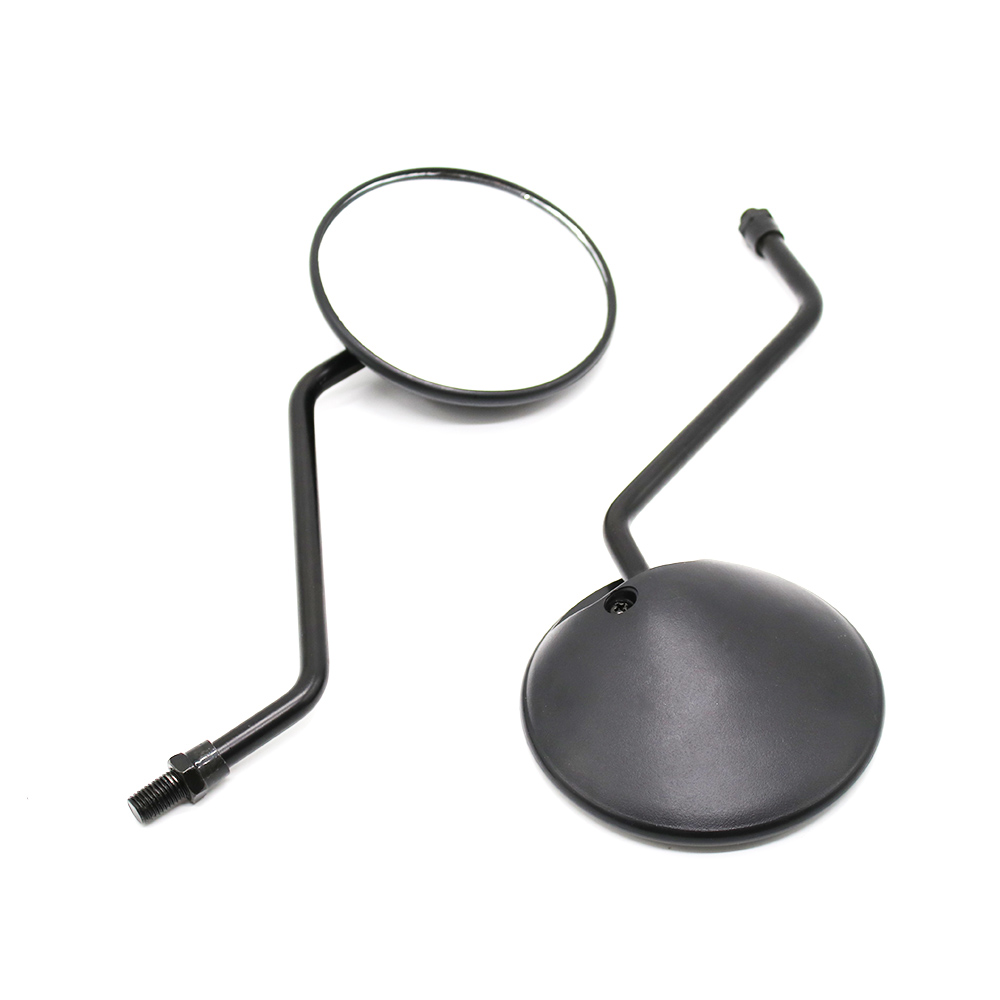 Ronde Motorbike Achteruitkijkspiegel Universal Moto Achteruitkijkspiegel voor Suzuki Honda Yamaha Motorfiets Spiegel 10mm