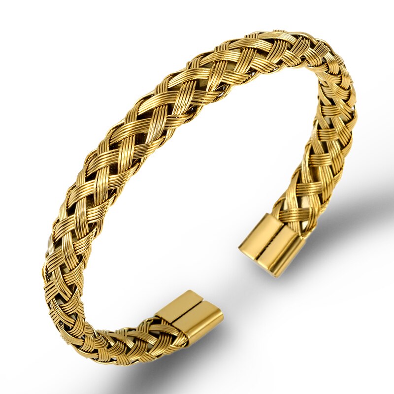 Królewskie cyfry rzymskie bransoletki i bransolety bransoletka kochanka bransoletka męska dla mężczyzn bransoleta ze stali nierdzewnej prostokąt Pulseira: style 2 gold