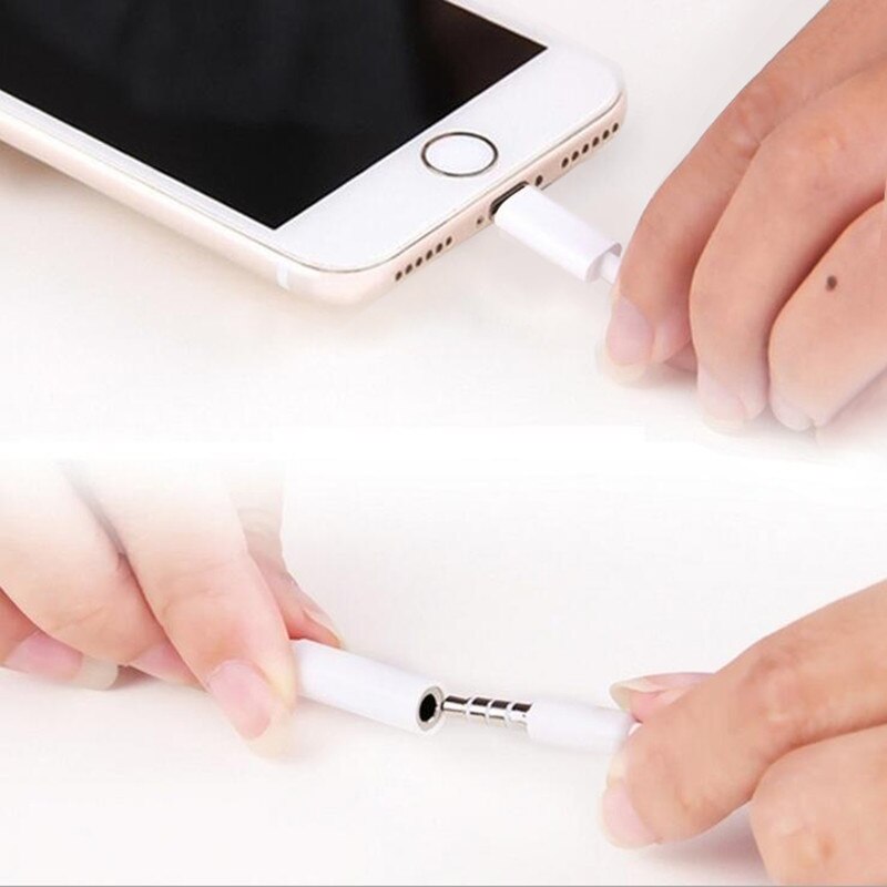 8Pin Naar 3.5Mm Jack Audio Adapter Kabel Voor Apple Iphone 12 11 Rro Max Xs Xr X 8 Plus 7 Vrouwelijke Naar 3.5Mm Male Koptelefoon Converter