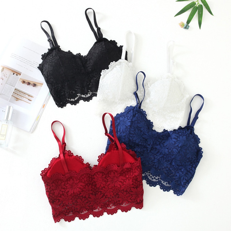 sexy blondere bralette rør topper bandeau sommer kvinner blondere bh tanker avling topper bandeau jente bralette undertøy