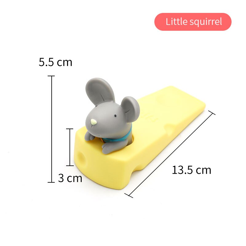 Deur Stoppen Top Deurstopper Retainer Siliconen Deur Plug Speelgoed Tool Hardware Animal Anti-Collision Deur Stop Buffer: 11