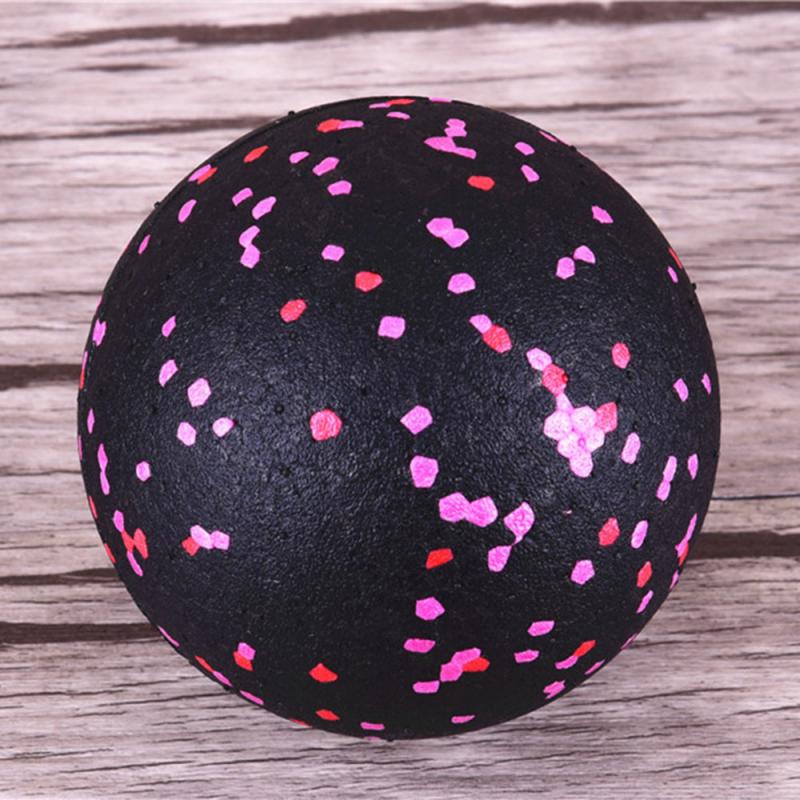 Massage Ball Body Fascia Yoga Menstrual Relax Relieve EVA Fitness Ball High Density Lightweight Pain Muscle Relieve Handball: Pink