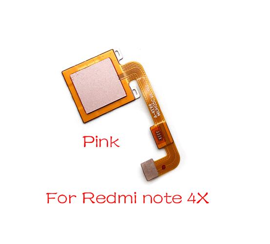 Lector de huellas dactilares para Xiaomi Redmi Note 4 4X5 5A 3 Pro lector Sensor inicio botón Flex cable