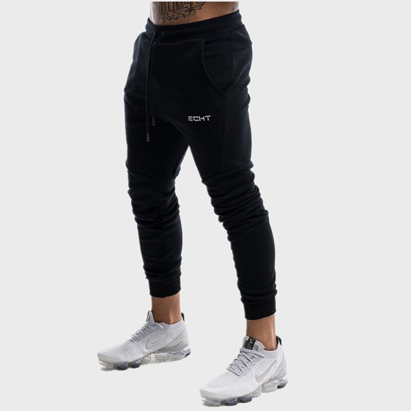 Jogging Broek Mannen Effen GYM Training Broek Rits Sportkleding Joggers Sport Broek Mannen Lopen Vloeken Broek Broek Joggingbroek