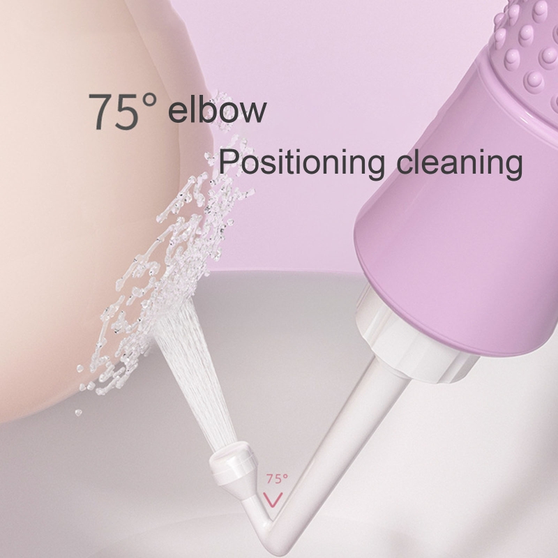 500ml Portable Travel Hand Held Bidet Sprayer Personal Cleaner Hygiene Bottle Spray Washing Bidets Peri Bottle