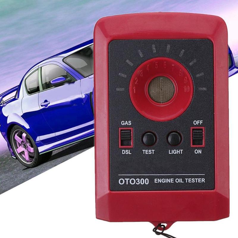 12V LED Digital Automobile Car Oil Tester Motor Engine Detector Gas Diesel Analyzer OTO300 Car Oil Tester