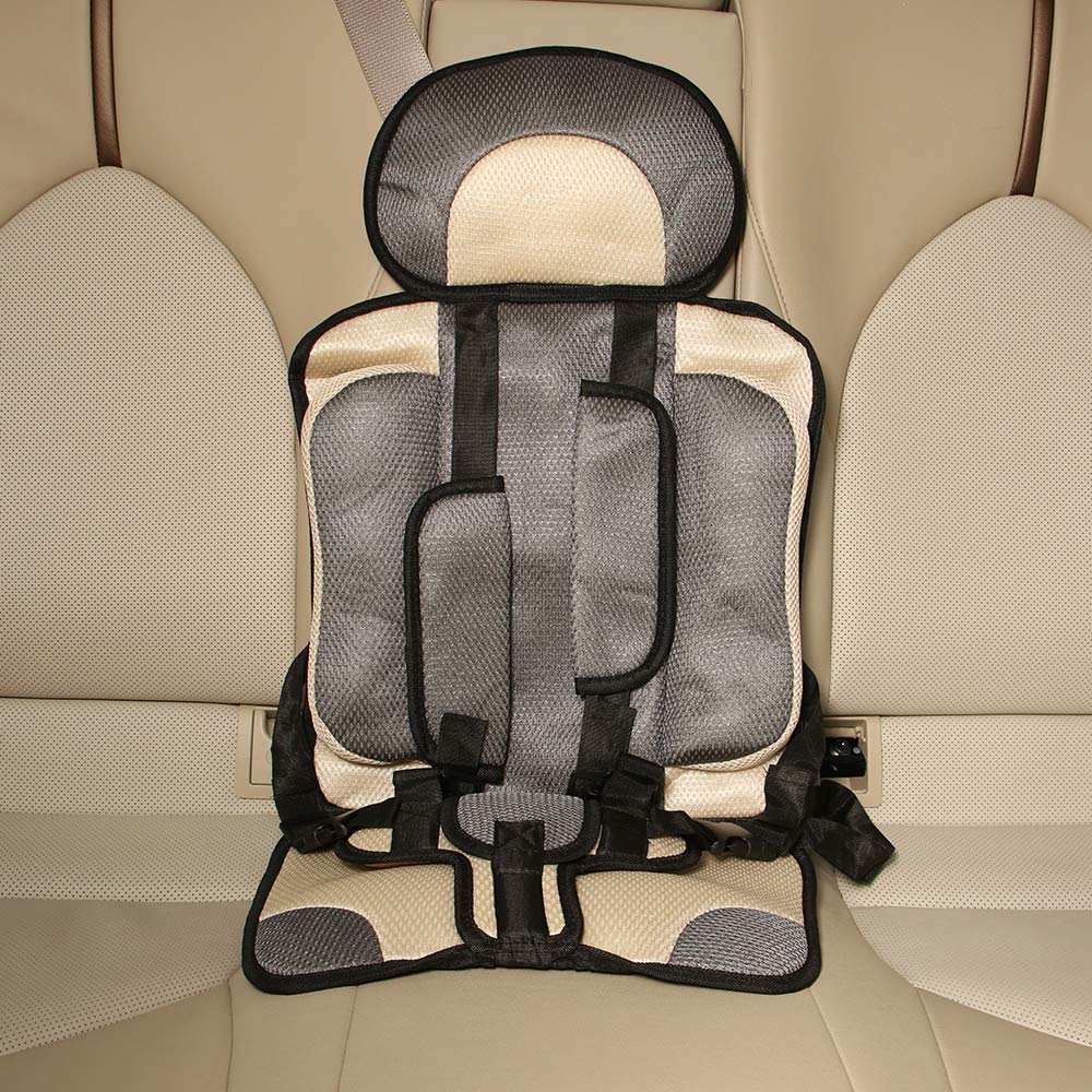 Zachte Anti-Slip Baby Auto Stoel Verstelbare Gesp Draagbare Babyzitje Veiligheid Comfortabele Fauteuil Reizen Klapstoel Voor Baby 'S