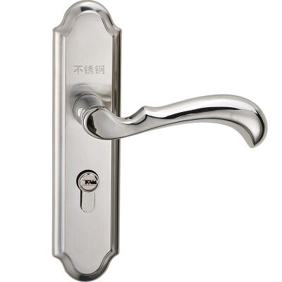 aluminum alloy material interior door lock Living Room Bedroom Bathroom door handle lock security locks Packages 3 style: Red