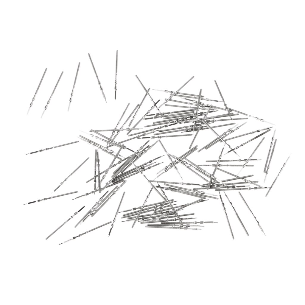 100Pcs Generic Replacement Parts Watch Winding Stem for Different Watches: 7009