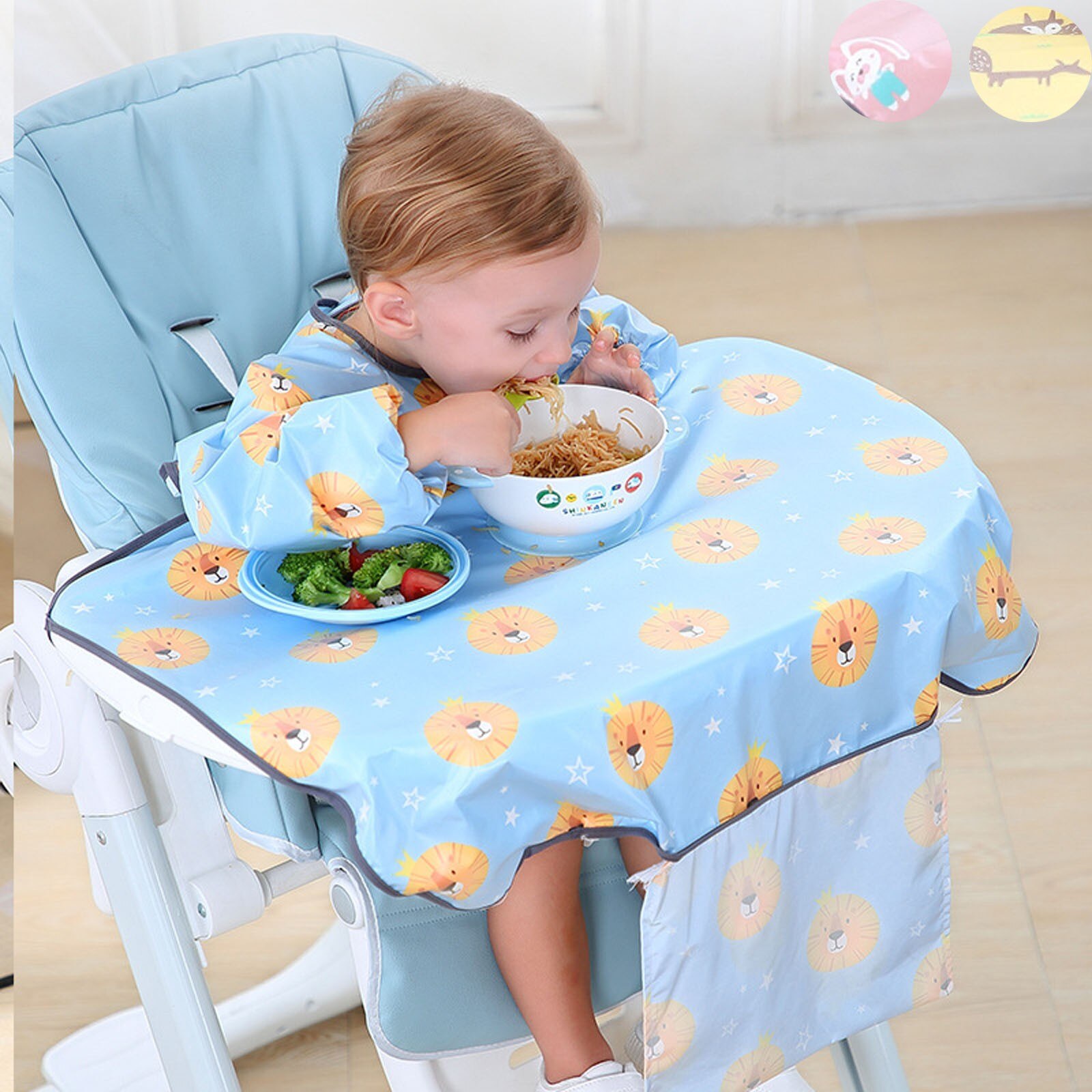 1 Pc Pasgeborenen Bib Tafel Cover Baby Eetkamerstoel Gown Waterdichte Speeksel Handdoek Burp Schort Voedsel Voeden Accessoires