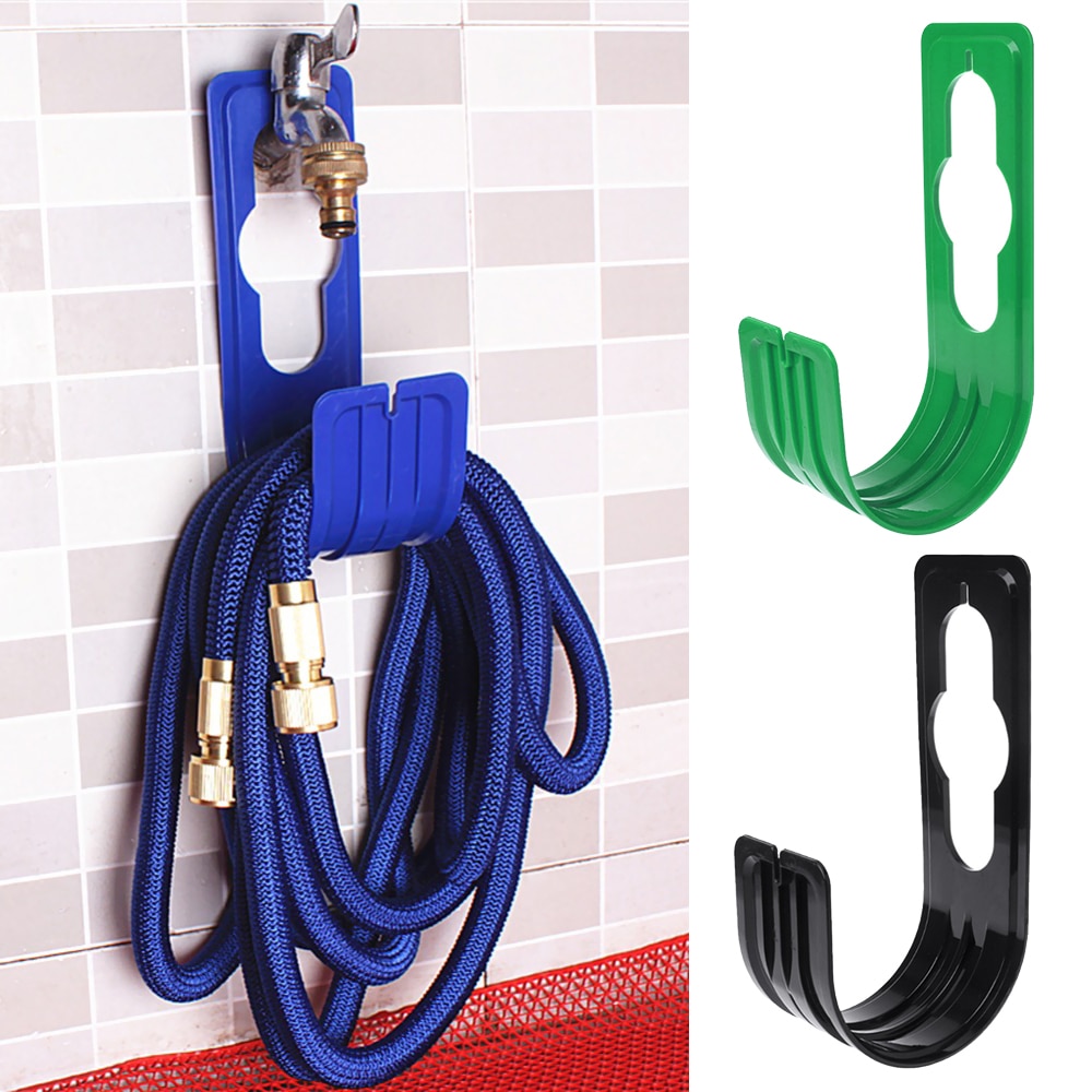 1PC Wall Mounted Hose Organizer Garden Yard Pipe Holder Hosepipe Watering Hook Wash Car Hose Hanger Storage Rack