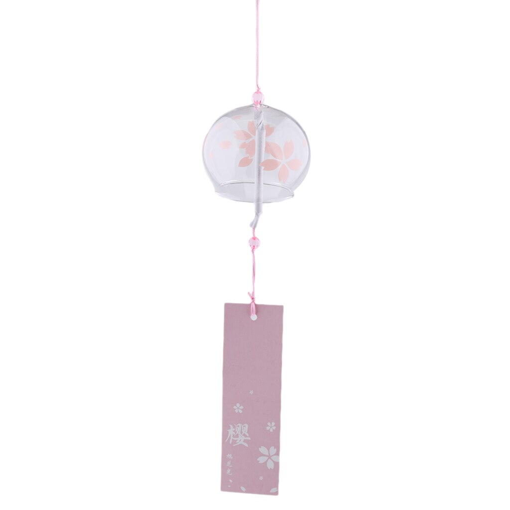 japonaise verre vent cloche Furin vent carillons maison suspendus décor