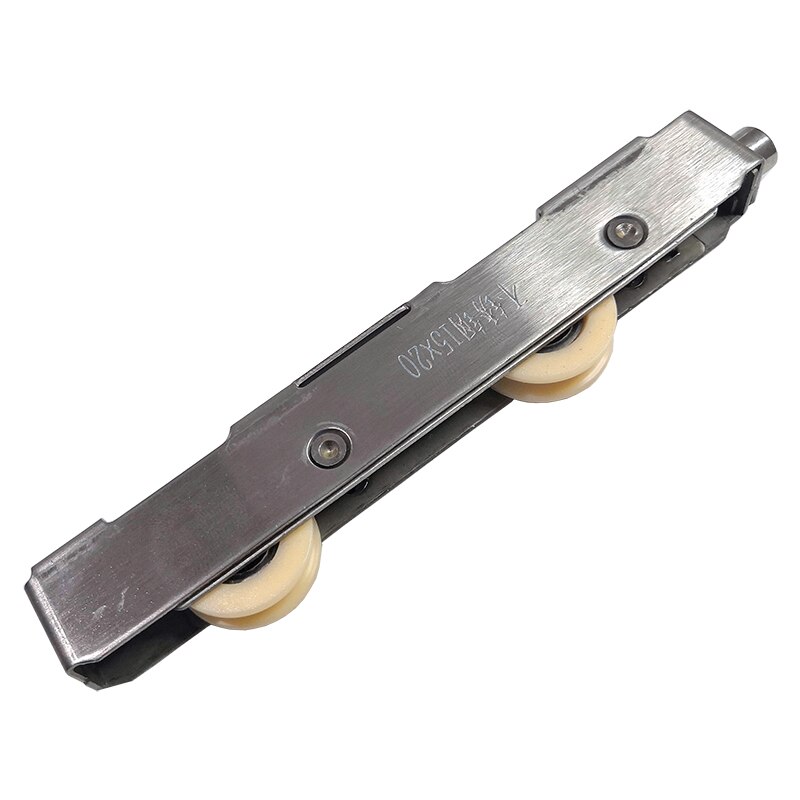 15*20mm Sliding Door Plastic Steel Window Pulley Aluminum Alloy Roller Muted Nylon Wheel Household Hardware Part