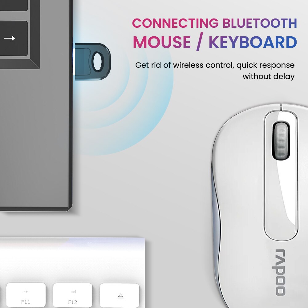 Adaptador de Bluetooth 5,0 para ordenador, transmisor USB inalámbrico, Dongle 5,0, Mini transmisor de Bluetooth 4,0 para PC