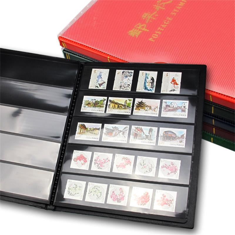 Album Pour Timbres Prophila - 16 Pages Avec Bandes Transparentes