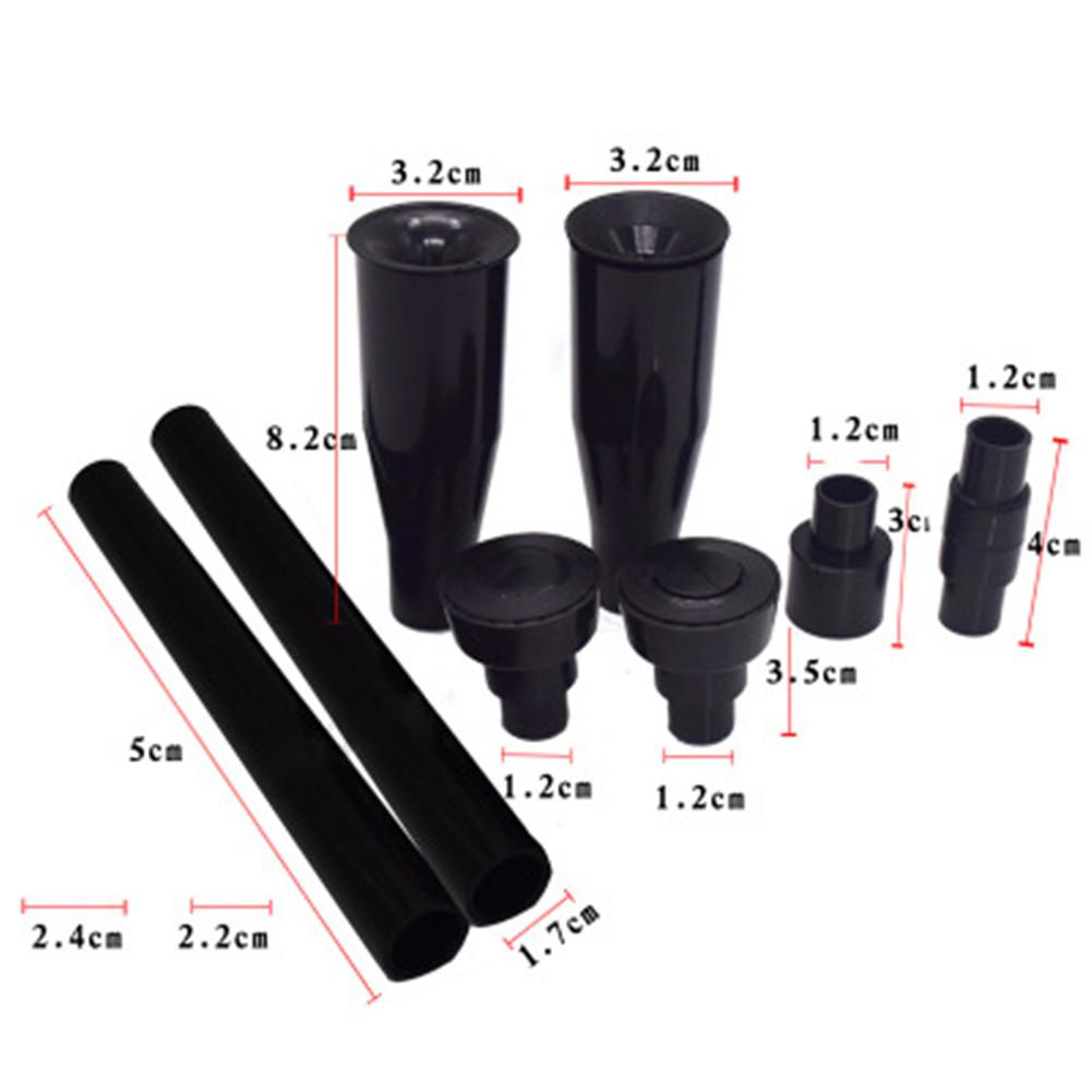8Pcs Tuin Fontein Pomp Waterval Head Set Tuin Landscaping Fish Tank Dompelpomp Multifunctionele Nozzles