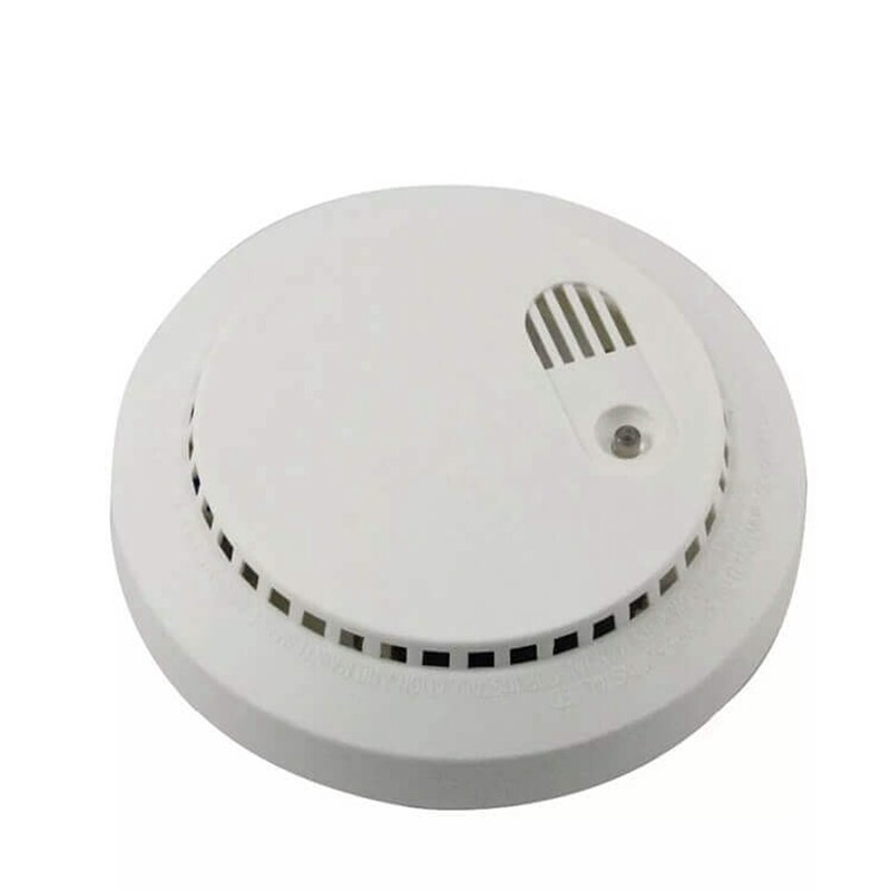 2pcs Smoke Alarm Sensor Home Standalone Security Safety Smoke Detector Fire Optical Siren For House