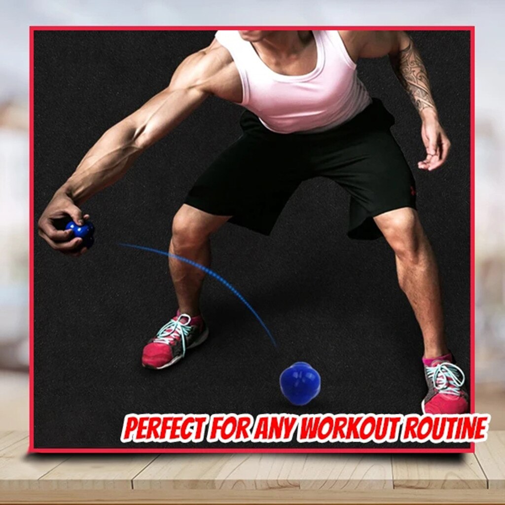 2pcs Sport Hexagonal Ball Reaction Ball Agile Ball Towards Speed Training Children's Sense Training Yoga Ball Sport Train#G3