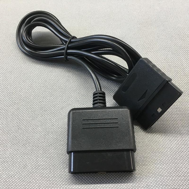 Fzqweg controller dansmat wiel pistool verlengkabel snoer voor sony  ps1/ps2 slim line playstation 1 playstation 2 console