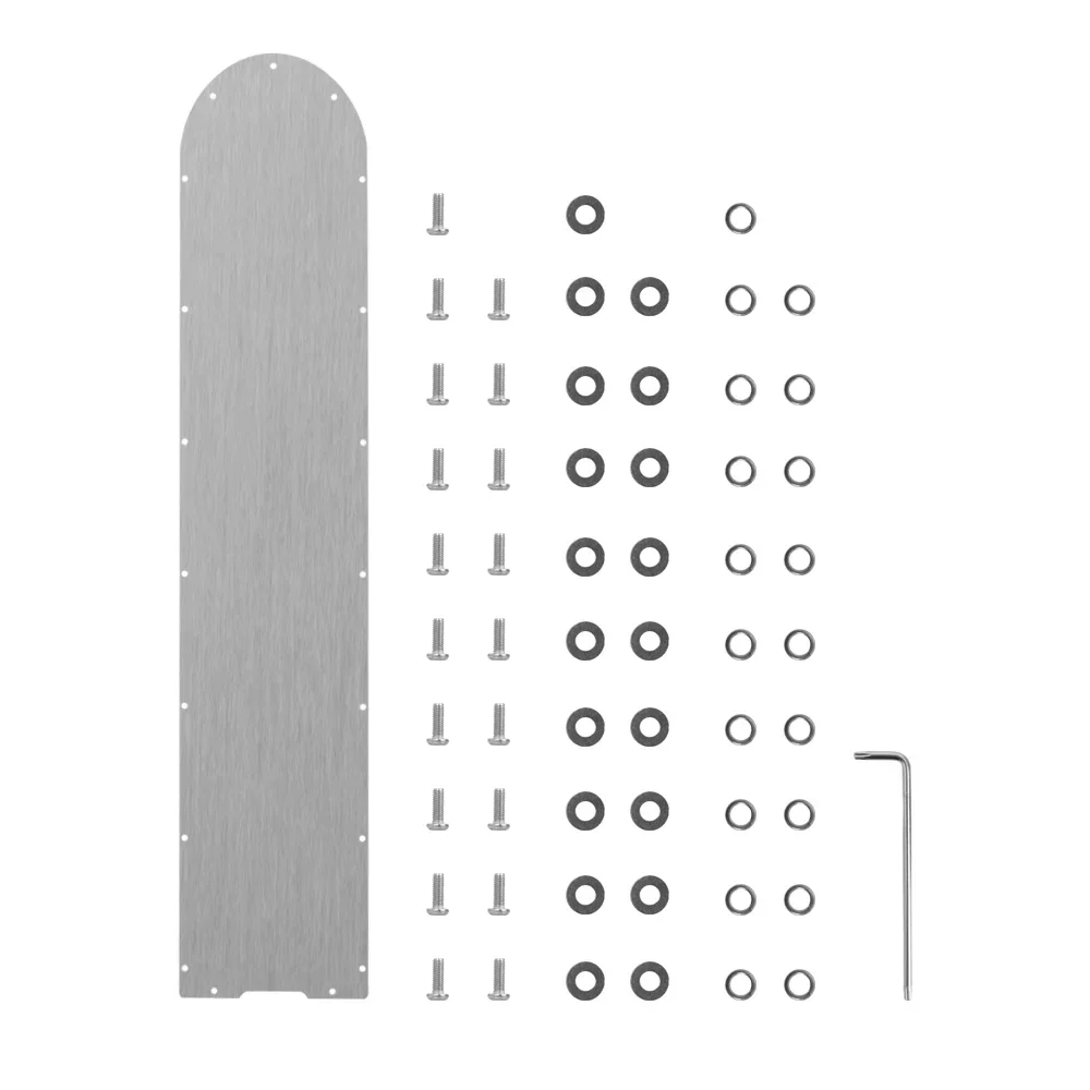 Battery Bottom Cover For Xiaomi 4 Pro Electric Scooter Stainless Steel Waterproof Chassis Shield Kickscooter Bottom Cover Parts: Default Title