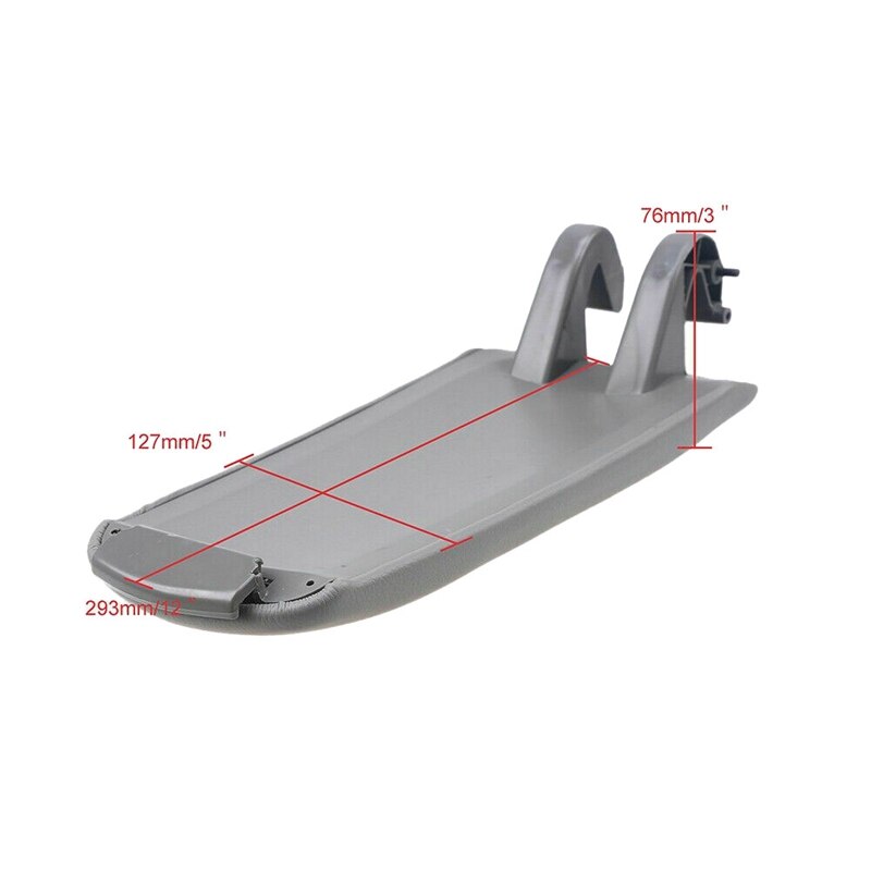 Grijs Lederen Armsteun Armsteun Center Console Deksel Cover Voor-A4 B6 B7 2002 8E0864245E
