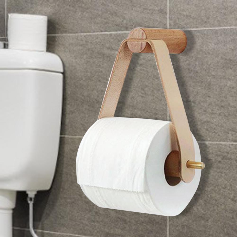 Bathroom Roll Paper Holder Wall-Mounted Toilet Roll Tissue Paper Towel Holder Rack Triangle Bathroom Decoration