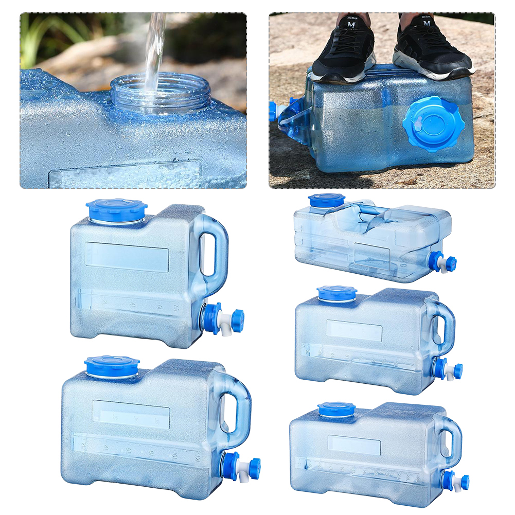 7.5/12l/15l/19l/24l Grote Capaciteit Buitenwateremmer Draagbare Drinkwatercontainer Met Spigot Lekvrij Kampeerwatertank