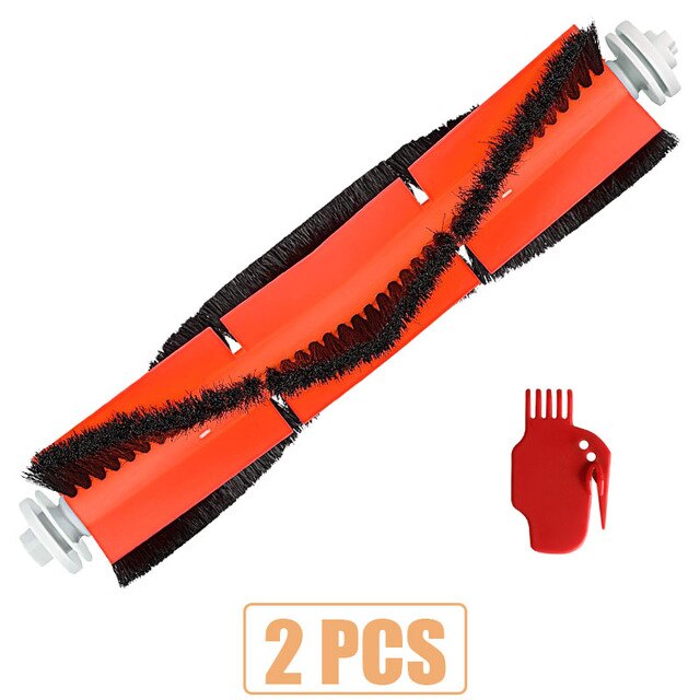 Kits d'accessoires pour xiaomi Roborock S50 S51 E25 S5 E20 C10 Roborock Robot pièces d'aspirateur filtre brosse latérale rouleau brosse: Vert armée