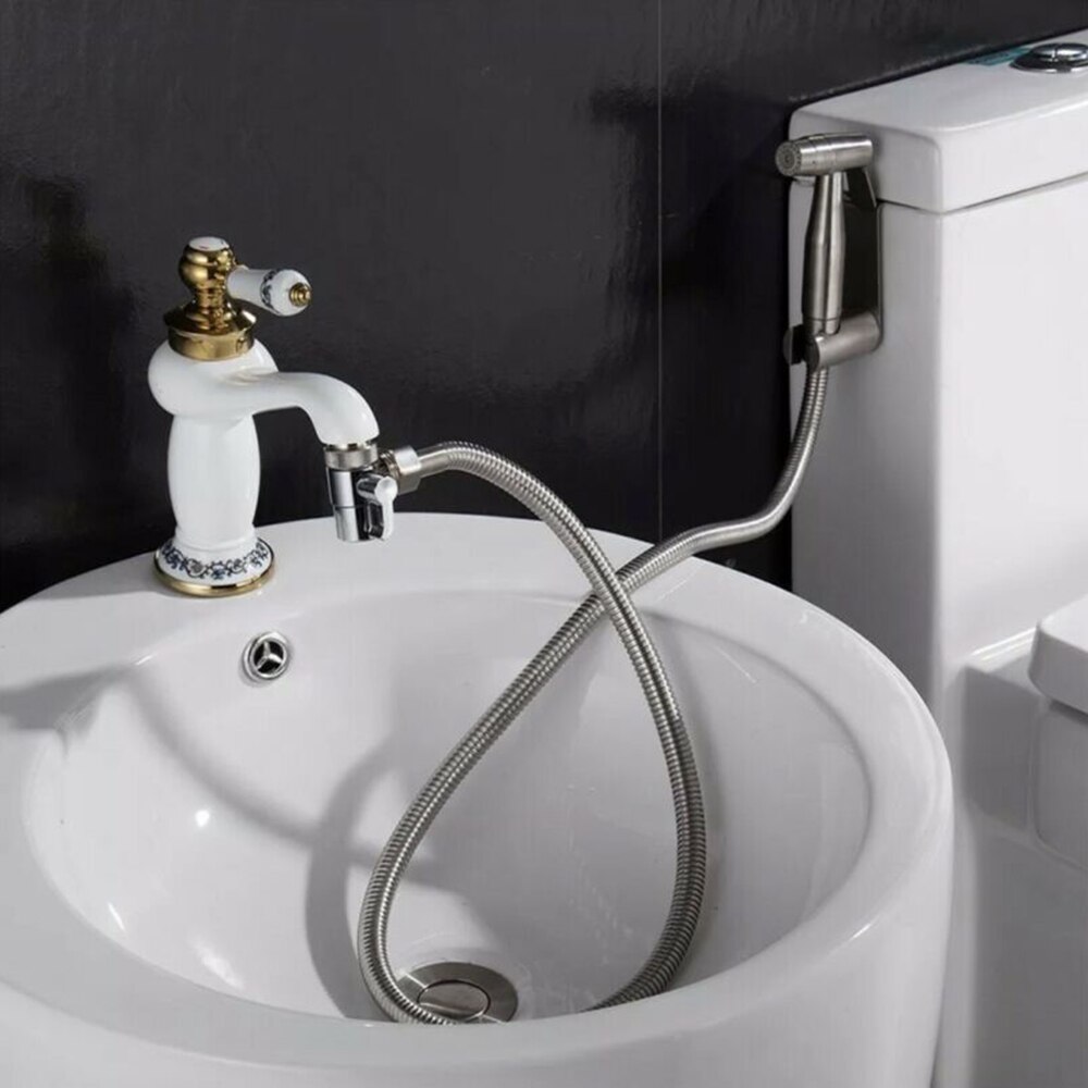 Schakelaar Kraan Adapter Aanrecht Splitter Omschakelklep Water Tap Connector Voor Wc Bidet Douche Kichen Accessoires